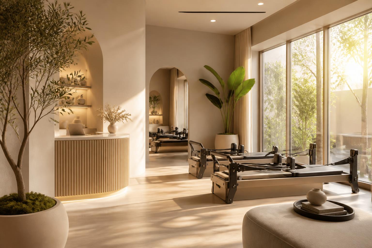 EDEN Club - enterijer studija za pilates i wellness